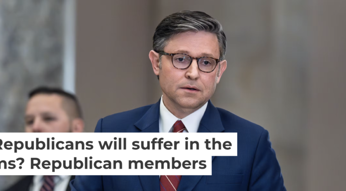 House Speaker Mike Johnson will have to defend a narrow majority in the 2026 elections. A near-record number of retiring Republicans won’t make that task easier. J. Scott Applewhite/AP